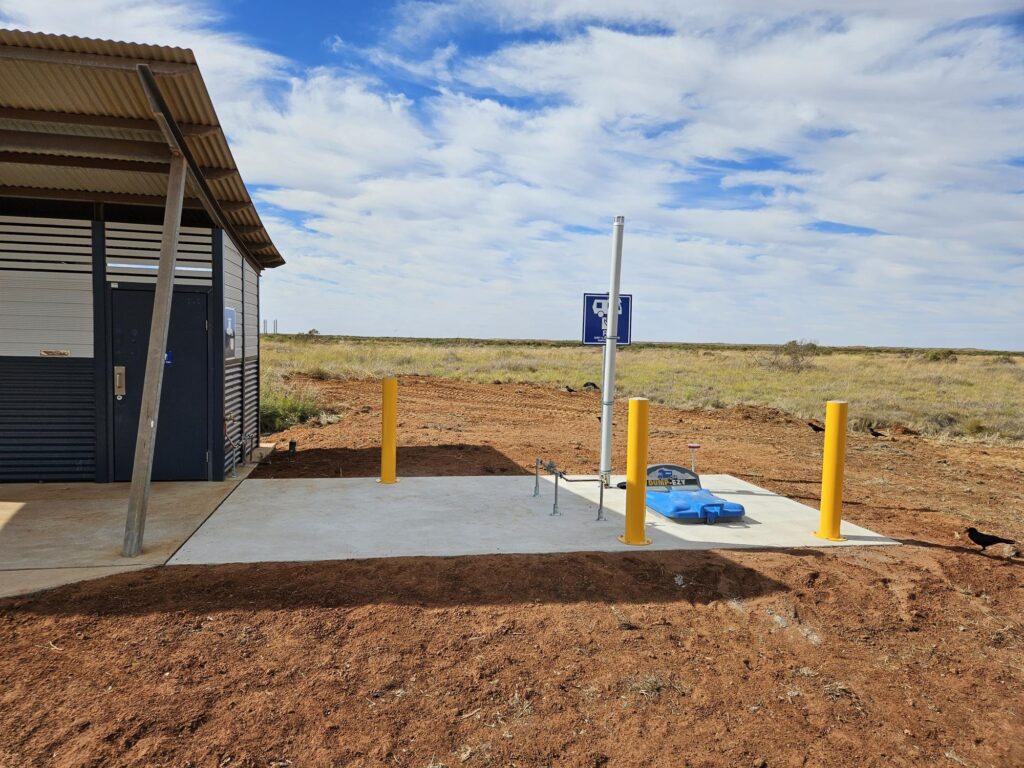 shire of ashburton caravan dump point installation